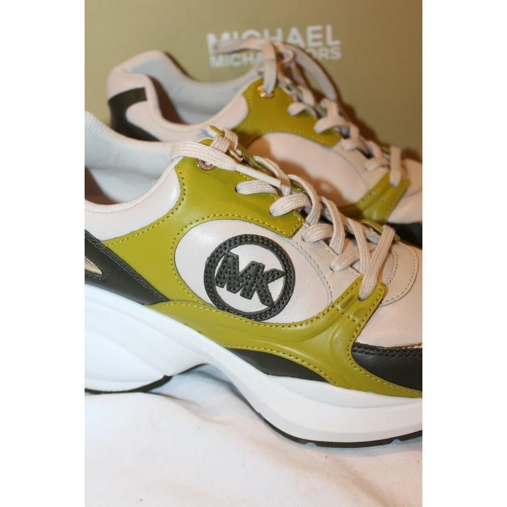 Michael Kors Women's Zuma Trainer Athletic Sneakers Apple Multi NIB SZ 8.5